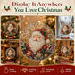 🎄Julpärlor Diamantkonst Hängande Ornament Kit | Slitstarka Pärlkulor Som Bleknar Gör-det-själv Handgjord Hängande Juldekoration 🎅💎