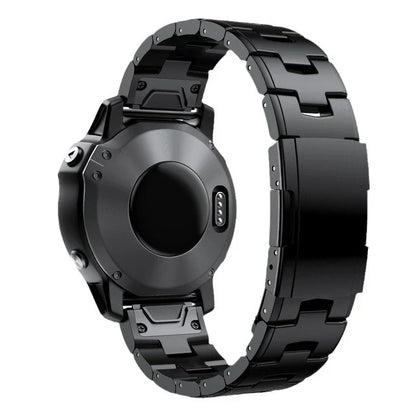 🌞Fräsch in i våren med 50% rabatt!⌚Premium titanklockarmband för Garmin - Lätt och korrosionsbeständigt - 22 mm och 26 mm QuickFit - För Fenix, Epix och Instinct - Lyxig matt finish