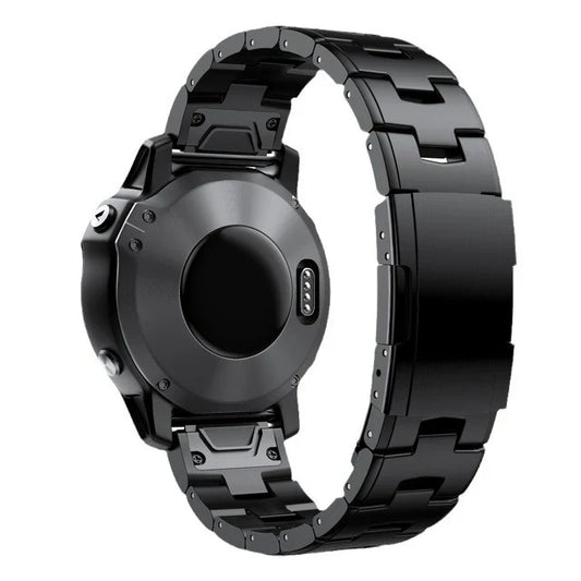 🌞Fräsch in i våren med 50% rabatt!⌚Premium titanklockarmband för Garmin - Lätt och korrosionsbeständigt - 22 mm och 26 mm QuickFit - För Fenix, Epix och Instinct - Lyxig matt finish
