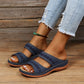 Retro Wedge Sandaler