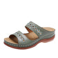 Retro Wedge Sandaler