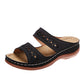 Retro Wedge Sandaler