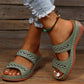 Retro Wedge Sandaler