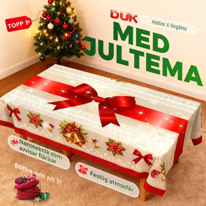 ✨Nyheter för julen✨Snygg julduk med tryck