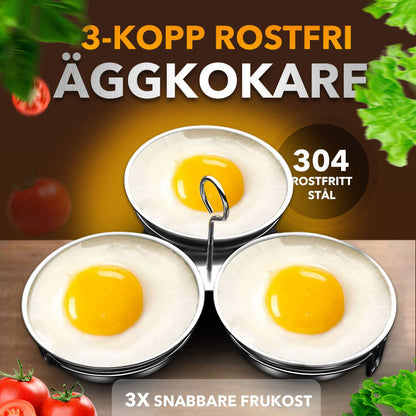 Äggkokare i 304 rostfritt stål