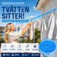 🔥 KÖP 1 FÅ 1 GRATIS 🌬️ Vindtät & halkfri tvättlina – håll kläderna på plats hemma, på resan och under campingäventyret! 🧺✨