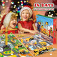 🎁 Byggteknikfordon Adventskalender – 24 överraskningar, diecast-modeller & lärorik lek – perfekt för julkalendern och små ingenjörer 🏗️🚛