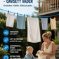 🔥 KÖP 1 FÅ 1 GRATIS 🌬️ Vindtät & halkfri tvättlina – håll kläderna på plats hemma, på resan och under campingäventyret! 🧺✨