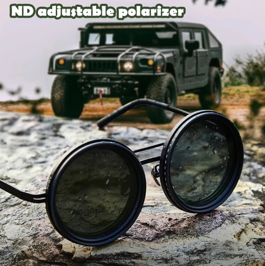 🌞Fräscha in i våren med 50% rabatt!🕶️Justerbara retrosolglasögon med UV400-skydd – Lätta sol- och bländskyddsglasögon