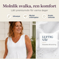 Kvinnors casual ärmlös topp med V-hals, volang och blommig