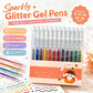 ✨🔥 REA! Glitter‑gelpenna set – skimrande bläck, smidig skrift & snabbtorkande för anteckningar, hantverk och barn!