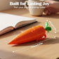 🥕🐰Söt morotsformad inspelningsenhet, smidig kulspetspenna