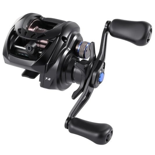 🌞Fräsch in i våren med 50% rabatt!🎣 DC Baitcasting fiskerulle - Digitalt bromssystem (Säg adjö till glapp!) - 7.2:1 hög hastighet - För rovfisk i sötvatten och saltvatten