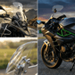 ❄️Summerfresh 50% rabatt!🏍️Justerbar vindskydd för motorcykel – Universell vindskyddsspoiler för hjälmvibrationer, vindbrus och turbulens