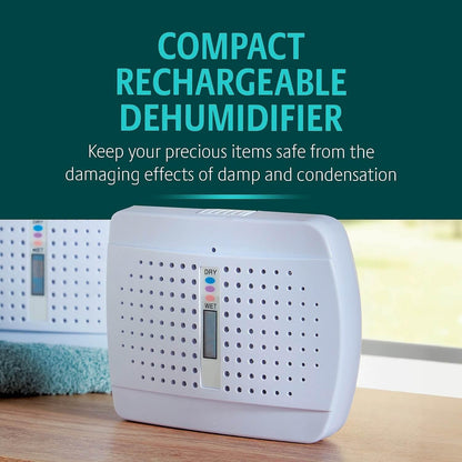 🎃Halloween Deal 50% OFF!💧Rechargeable Silica-Gel Moisture Absorber – Cordless for Wardrobes, Cars & Caravans