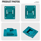 🎃Halloween Deal 50% OFF!🔥5-Pack Wall Mount Holders for Makita 18V Tools & Batteries – Clear Your Workbench