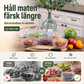 🛒 50% RABATT NU! 🔥 Återanvändbara matförvaringspåsar – Tättslutande, miljövänliga, perfekt för förvaring av livsmedel i kyl och frys 🥦🍎
