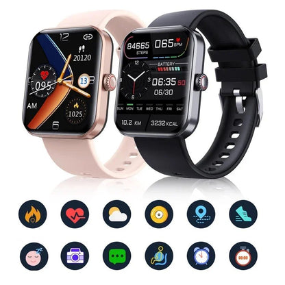 Smartwatch med flera hälsoövervakning