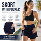 👚Anti-skav Active Skort – Supermjuk och bekväm🔥