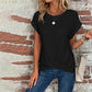 Women’s Summer Crochet Bat Sleeve T-Shirt