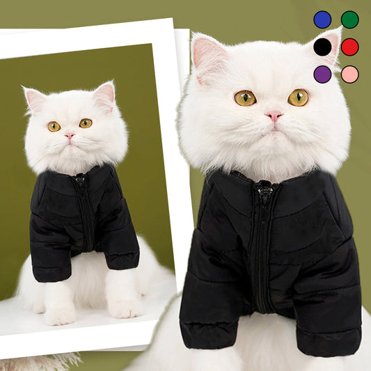 🔥49% OFF Christmas Sale🔥Warm Jacket with Zipper for Dogs & Cats