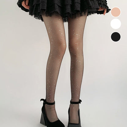 👢 KÖP 1 FÅ 1 GRATIS! ✨ Glittrande Paljettstrumpor – Sensuell Glamour, Framhäver Kurvor & Perfekt för Fest 💃