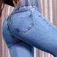 🔥2026 bästsäljare 🔥 Stretchiga jeans med hög midja
