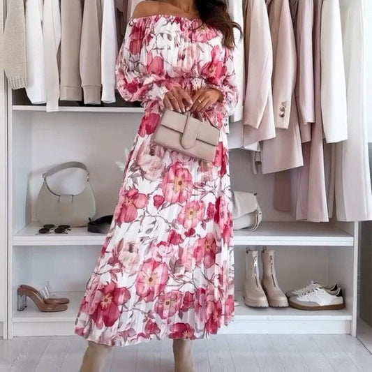 ⏳🔥"Blommigt tryck Tryckt bustier set - fånga sommaren innan den flyr!” 🌞👗