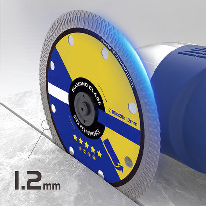 Framgångsrika kapskivor för superfina keramiska plattor