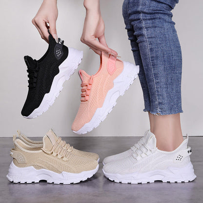 Bekväma och andningsaktiva sneakers för kvinnor