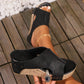 👡 50% RABATT! 🌸 Ortopediska Sandaler med Kilklack – Fotvalvsstöd, Komfort Hela Dagen & Perfekt För En Aktiv Livsstil 👣