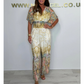 🌷Summer Hot Sale-49% rabatt🩵Bohemisk jumpsuit med vida ben och tryck