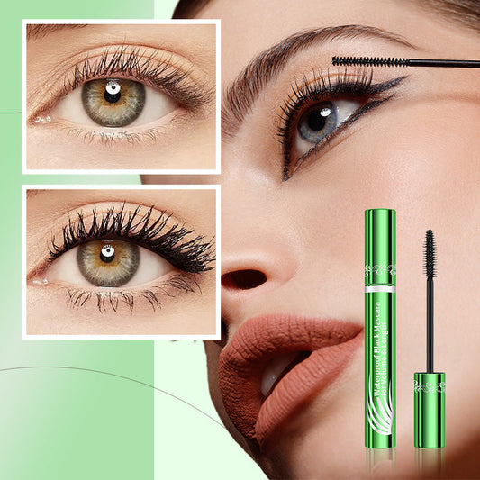 💖Buy One Get One Free💖Vattenfast svart mascara för volym och längd