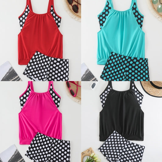 🔥SUMMER HOT SALE 49% OFF🔥Prickig tvådelad baddräkt för kvinnor