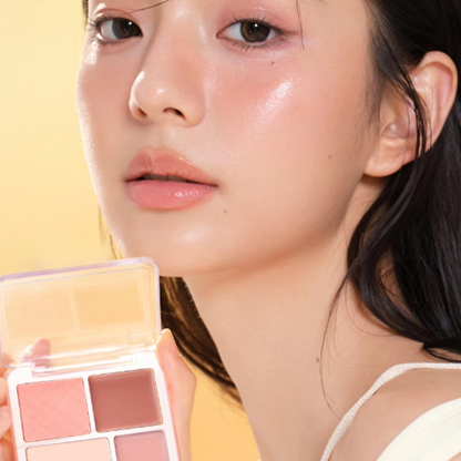 2-i-1 Rouge Highlighter-palett
