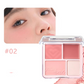 2-i-1 Rouge Highlighter-palett