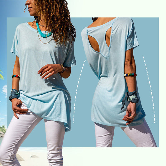 Damtröja med lös passform och tunika