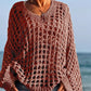 👚 49% RABATT! 🧶 Kvinnor Casual Solid Color Crochet Stickad Topp – Luftig Design, Bekväm Passform & Perfekt För Sommar & Vardag 🌸