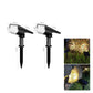 🌳✨ Låt trädgården lysa upp efter solnedgången! Solcellsdrivna trädgårdsspotlights med starkt, riktbart ljus, automatisk tändning & IP65-väderskydd – helt utan kablar! ☀️