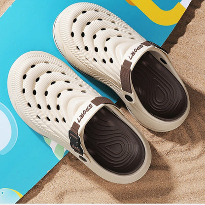 🔥Sommarens hetaste rea🔥Unisex andningsaktiv lättvikts halkskydd Crocs
