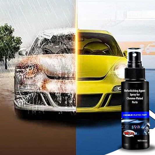 🚗50 % rabatt🔥Renoveringsmedel i sprayform för förkromade delar