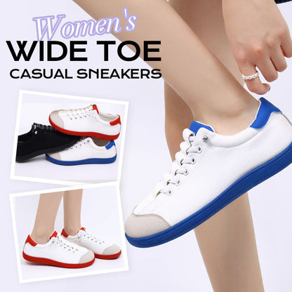 🔥 LIMITED EDITION: Women's Wide-Fit Comfort Sneakers - Ultimate Toe Freedom! 🦶💥
