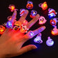 🎁LED-ljus Halloween-lysande ring😍 - Set med 50 st.
