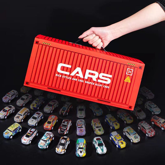 🎅 Julkampanj  50 % RABATT 🎁 48 minibilar med inbyggt garage