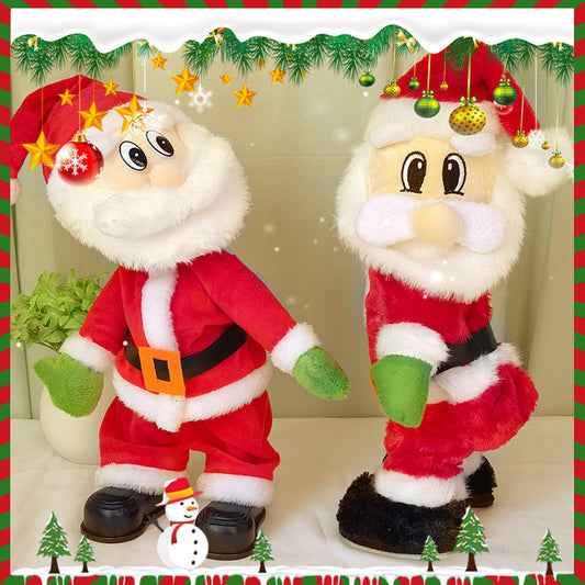 ✨🎁Rolig twerkande jultomte-leksak