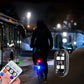 🚨 50% RABATT! 💡 BILVARNINGSLJUS MED FJÄRRKONTROLL - 6 Ljuslägen & Magnetfäste, Vattentät för Nödsituationer och Vägarbeten 🚗🔧