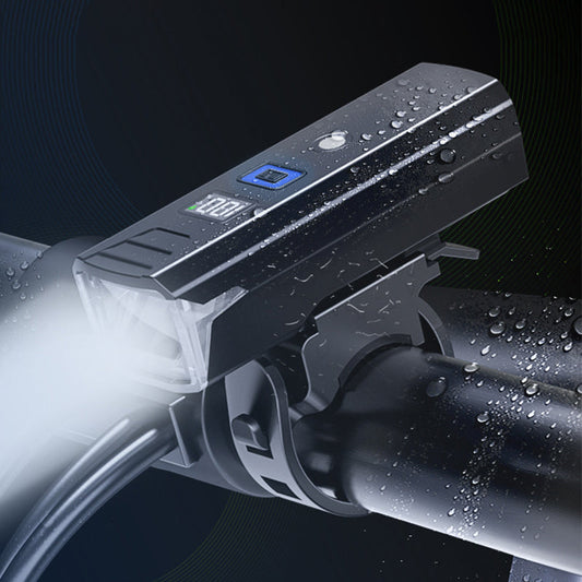 Julrea ❄️ Vattentät Cykelnattljus – 100m Räckvidd & USB Laddning 🚴