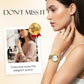 ⌚ 50% RABATT NU! 💎 Kvinnas Retro Rhinestone Ur – Kvartsurverk, Mineralglas & 3ATM Vattenresistens ✨