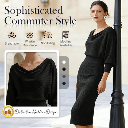 🌟 Begränsad tid 49 % rabatt💃Elegant midjeformande bantningsklänning för kvinnor | Elegant passform och figursmickrande silhuett✨