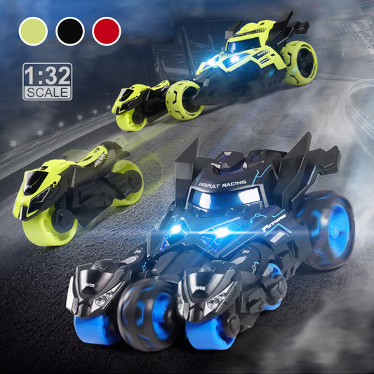 🏎️ Exklusiv Rea! 🚀 Transformerbar Legeringsracingsbil – Perfekt för Barn 5+ 🎮 | Utkastbar, Musik & LED ✨